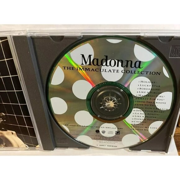 CD Madonna Music Lot of 3 MDNA, Bedtime Stories & The Immaculate Collection - Picture 14 of 16